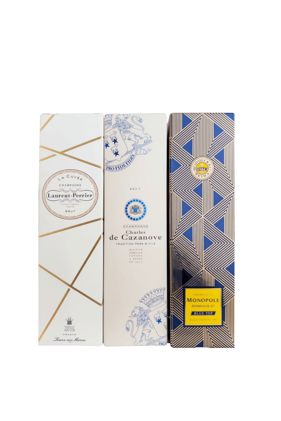 Champagne Gift Box Trio - Hinemoa St Cellar