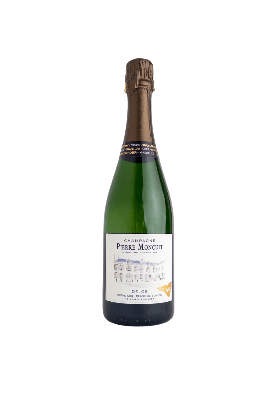 Champagne Pierre Moncuit Grand Cru Blanc de Blancs NV - Hinemoa St Cellar